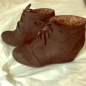 Black ancle booties